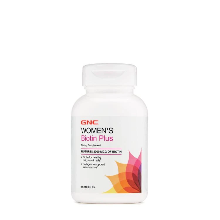 商品GNC Women's|Biotin Plus 女性生物素,价格¥45,第1张图片