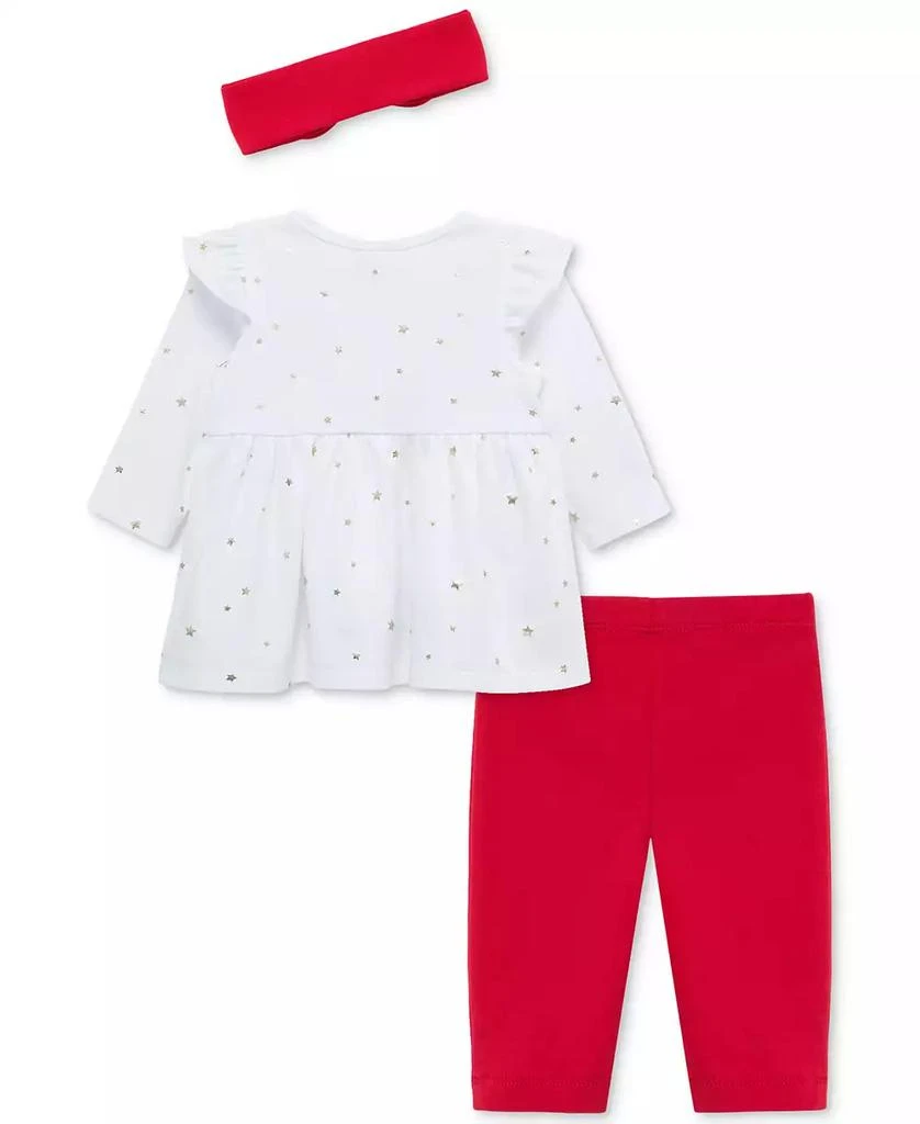 商品Little Me|Baby Girls Cotton My 1st Christmas Tunic, Headband & Leggings, 3 Piece Set,价格¥221,第2张图片详细描述