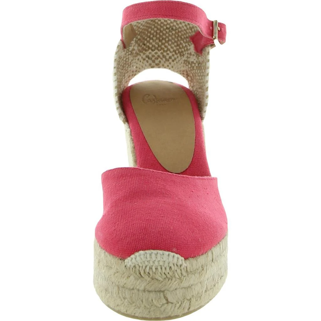 商品Castaner|Castaner Womens Carol Closed Toe Ankle Strap Wedge Sandals,价格¥284,第2张图片详细描述
