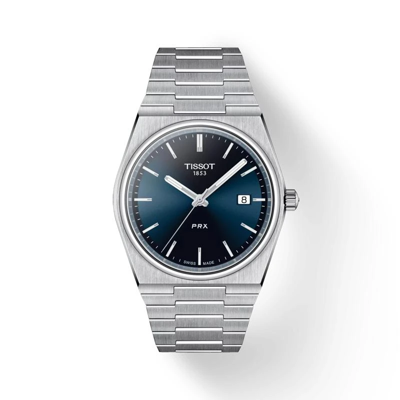 商品Tissot|【现货】天梭 PRX超级玩家系列钢带石英腕表40毫米 T137.410.11.041.00,价格¥2476,第1张图片