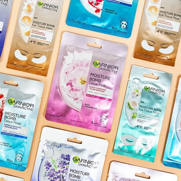 商品Garnier|Garnier Discovery Sheet Mask Bundle,价格¥102,第2张图片详细描述