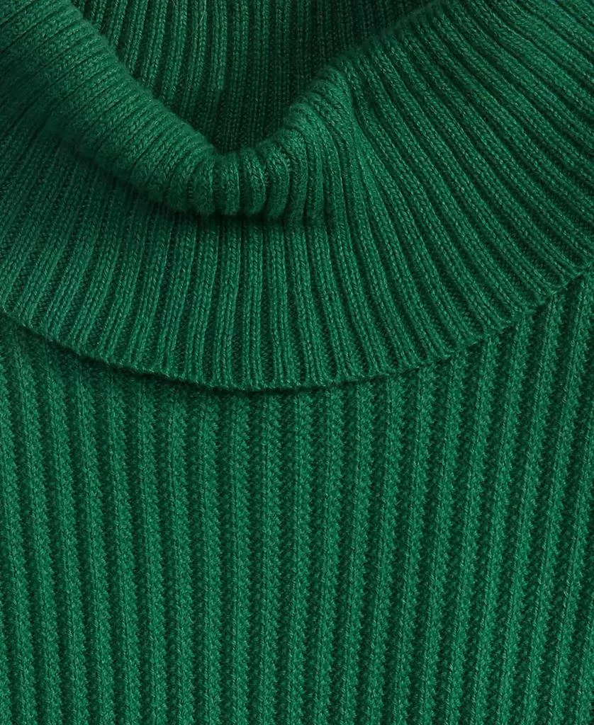 商品Club Room|Men's Textured Cotton Turtleneck Sweater, Created for Macy's,价格¥144,第4张图片详细描述