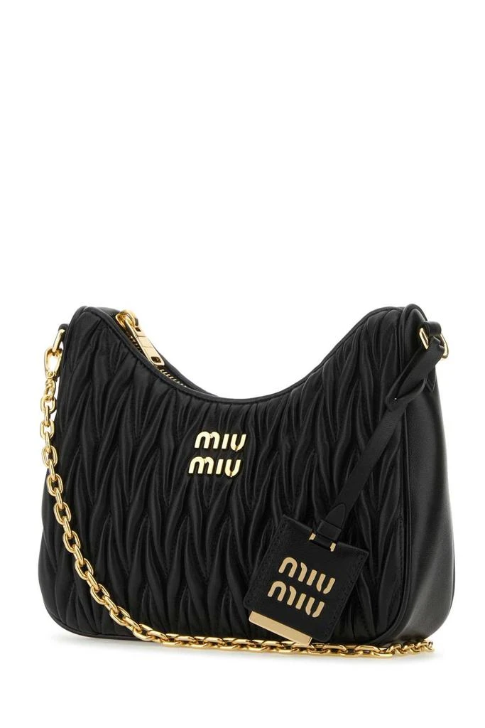 商品Miu Miu|Miu Miu Matelassé Zipped Shoulder Bag,价格¥10799,第3张图片详细描述