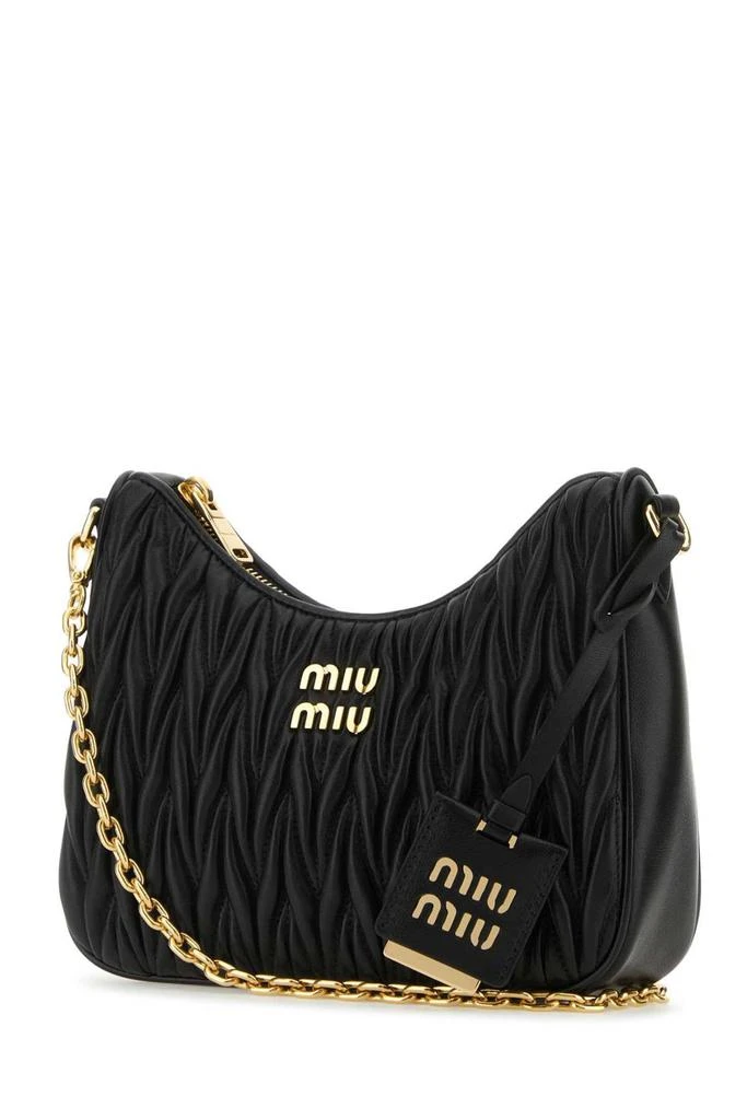 商品Miu Miu|Miu Miu Matelassé Zipped Shoulder Bag,价格¥14324,第3张图片详细描述