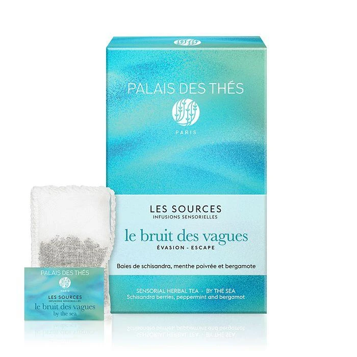 商品Palais des Thés|By the Sea Herbal Tea Bags -  Schisandra berries, Peppermint & Bergamot,价格¥150,第1张图片