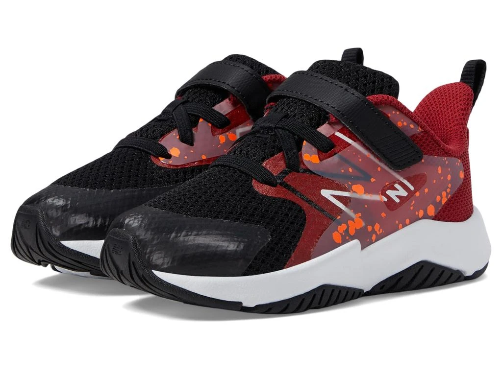 商品New Balance|Rave Run v2 Bungee Lace with Hook-and-Loop Top Strap (Infant/Toddler),价格¥299,第1张图片