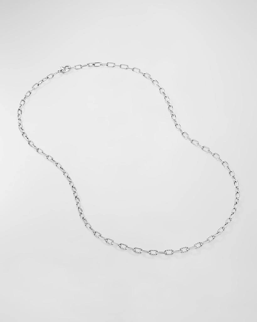 商品David Yurman|Madison Chain Necklace in Silver, 3mm, 36"L,价格¥5019,第3张图片详细描述