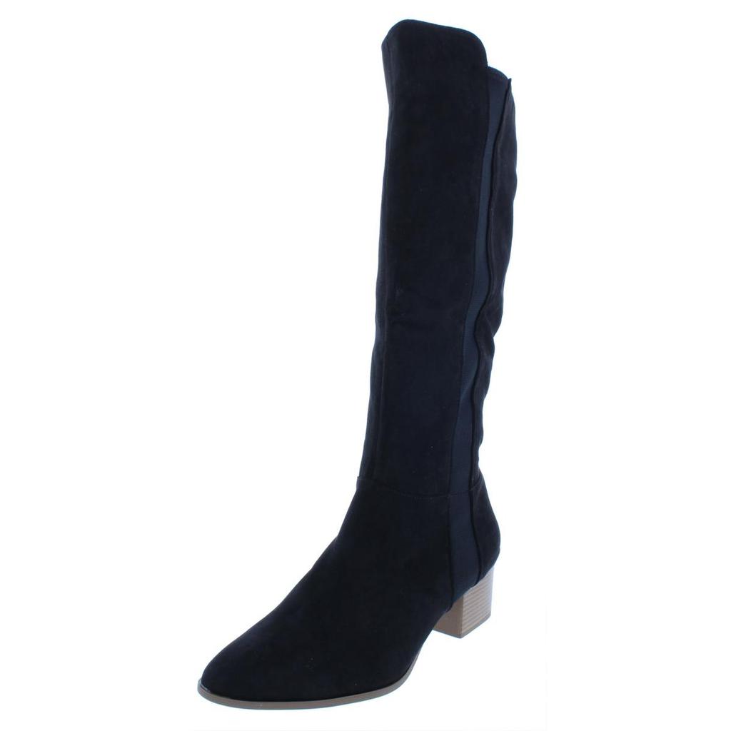 Style & Co. Womens Finnly Faux Suede Stacked Heel Over-The-Knee Boots商品第2张图片规格展示