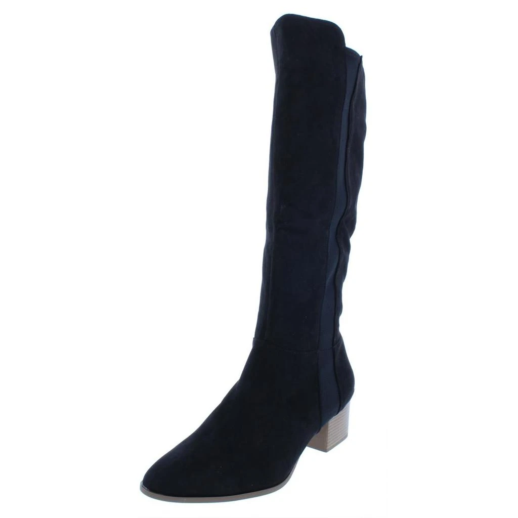商品Style & Co|Style & Co. Womens Finnly Faux Suede Stacked Heel Over-The-Knee Boots,价格¥69,第2张图片详细描述