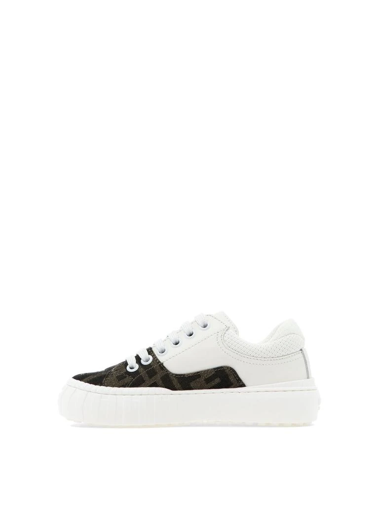 商品Fendi|Fendi Kids Logo Detailed Lace-Up Sneakers,价格¥3872,第2张图片详细描述