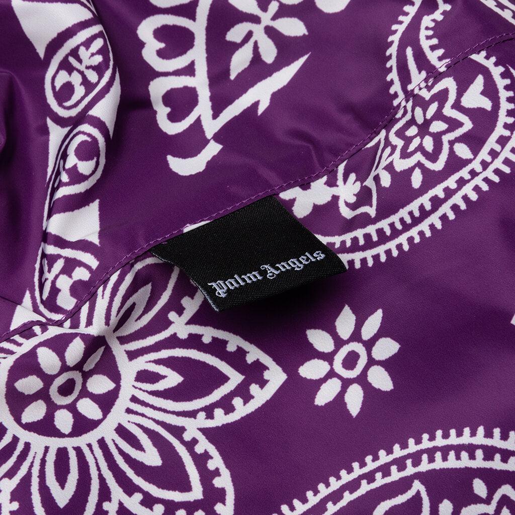 Palm Angels Bandana Printed Aftersport - Purple/White商品第3张图片规格展示