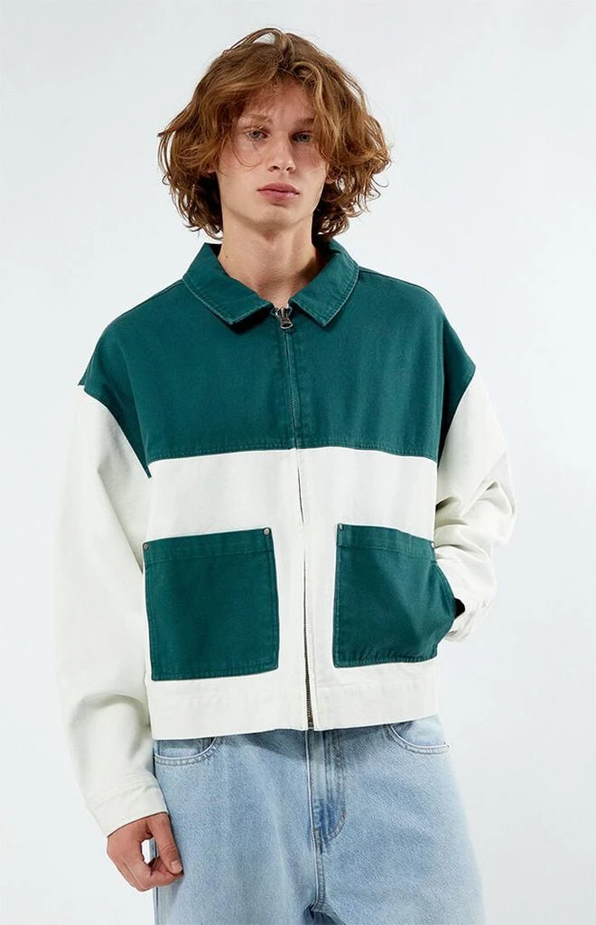 商品PacSun|Blocked Yoke Jacket,价格¥518,第1张图片