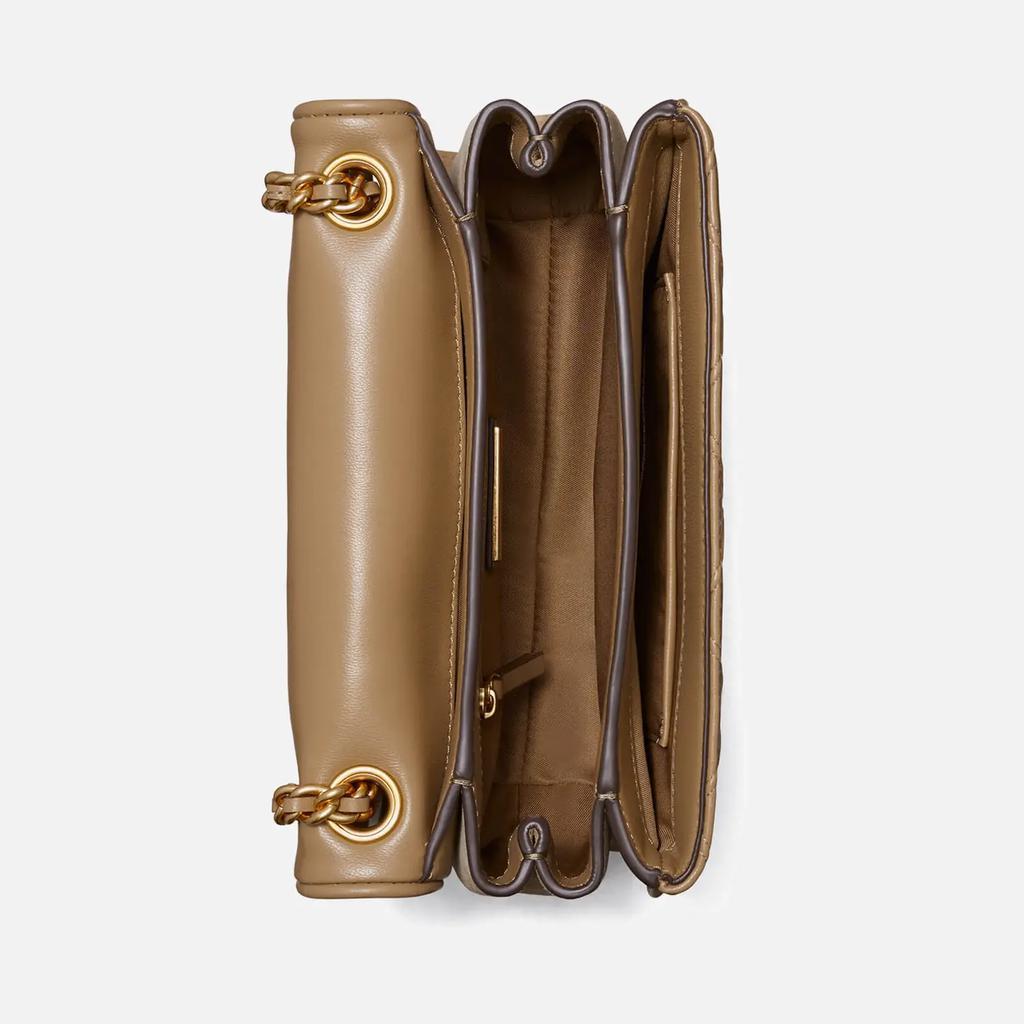 商品Tory Burch|Tory Burch Fleming Convertible Leather Shoulder Bag,价格¥4995,第7张图片详细描述