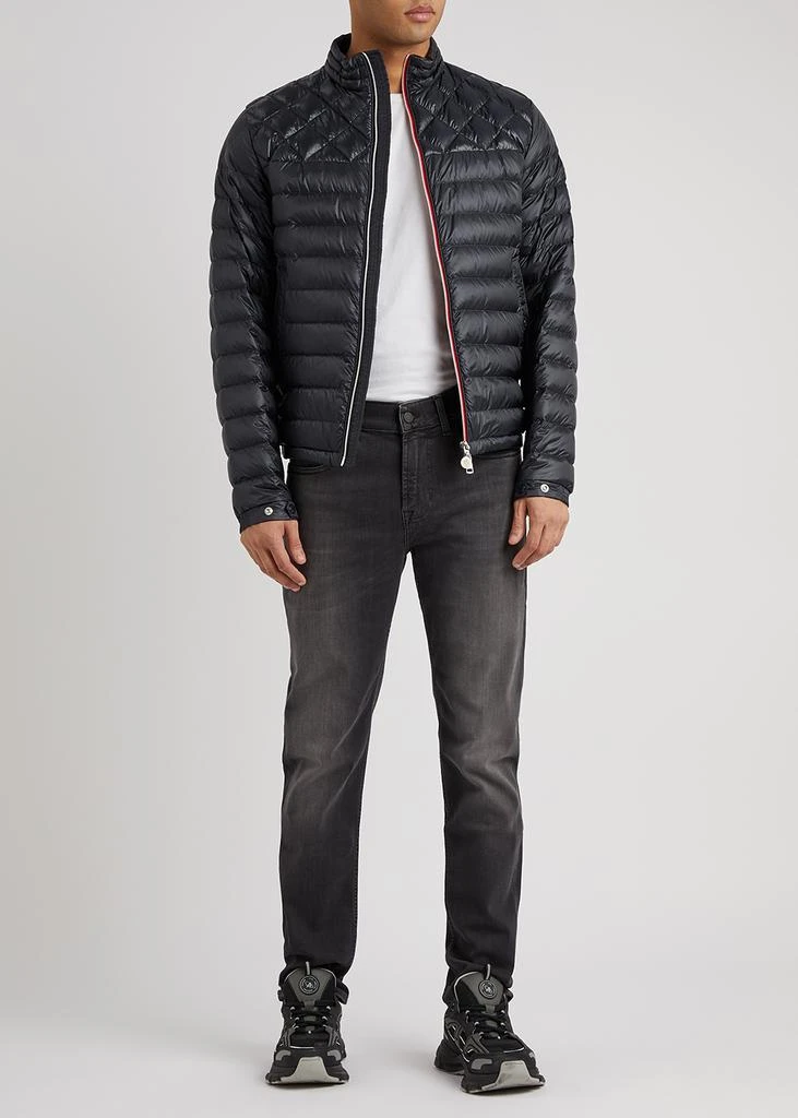 商品Moncler|Benamou navy quilted shell jacket,价格¥10852,第4张图片详细描述