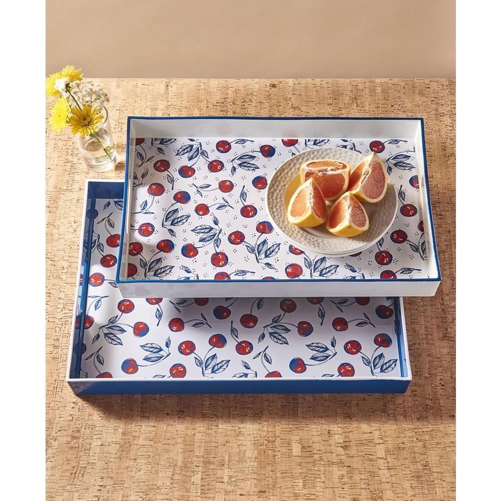 商品American Atelier|Bing Cherries Trays Set, 2 Piece,价格¥827,第4张图片详细描述