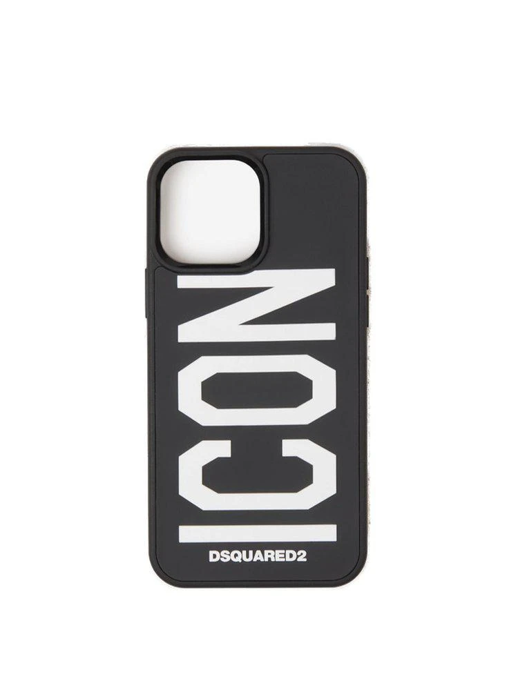 商品DSQUARED2|Dsquared2 Logo Printed iPhone 13 Pro-Max Case,价格¥466,第1张图片