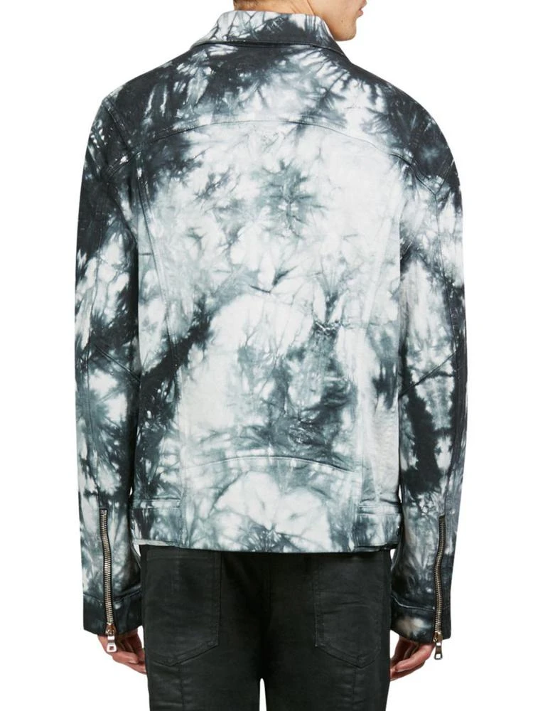 商品Balmain|Tie-Dye Denim Jacket,价格¥4864,第2张图片详细描述