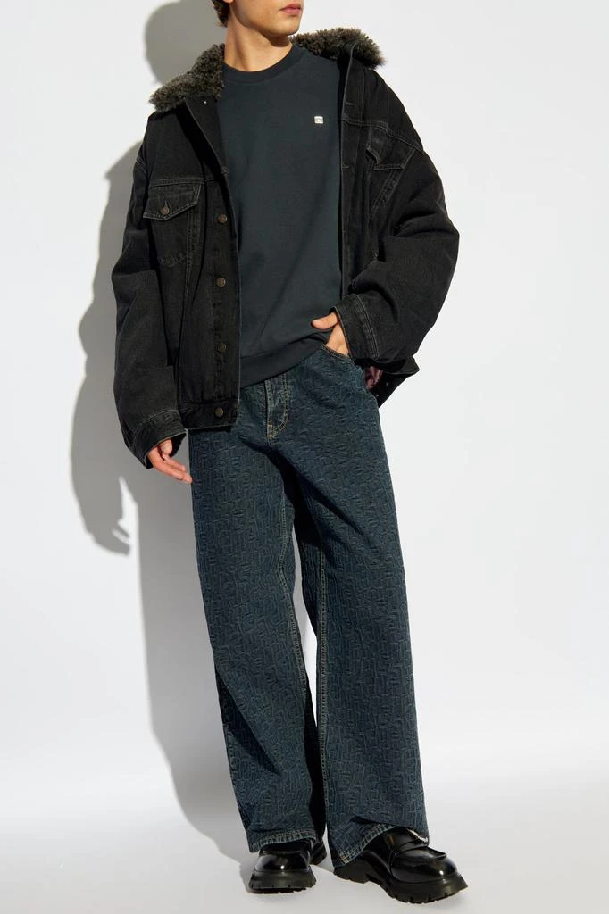 商品Acne Studios|Acne Studios Jeans ‘Acne Studios 1981M’ in NAVY BLUE - 52,价格¥3296,第2张图片详细描述
