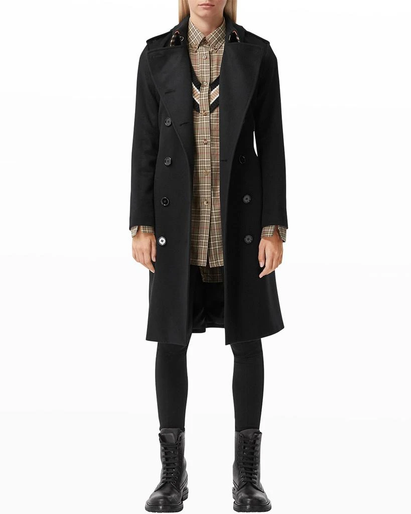 商品Burberry|Cashmere Trench Coat,价格¥25087,第1张图片