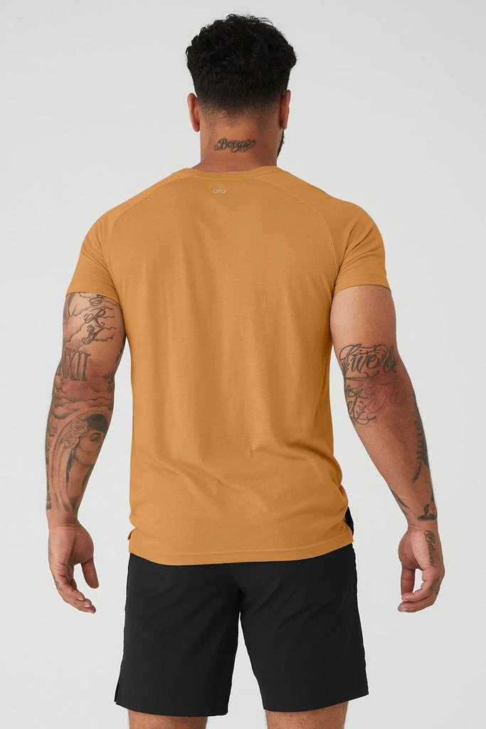 商品Alo|The Triumph Crew Neck Tee - Toffee,价格¥445,第2张图片详细描述
