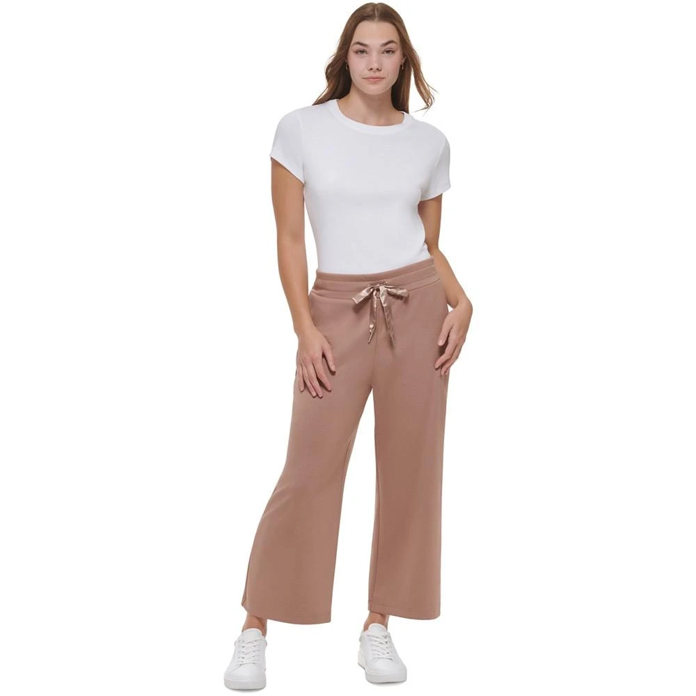 商品Calvin Klein|Women's Satin Drawstring Sweatpants,价格¥108,第4张图片详细描述