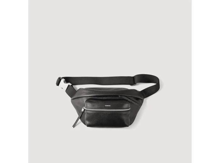 商品Sandro|Sac banane en toile enduite,价格¥1225,第1张图片