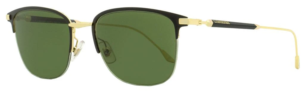 商品Longines|Longines Men's Rectangular Sunglasses LG0022 02N Matte Black/Gold 53mm,价格¥1264,第1张图片