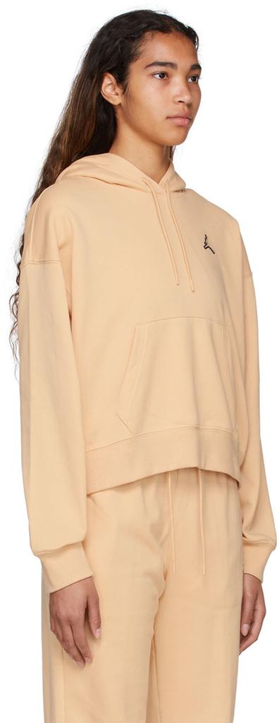 Beige Cotton Hoodie商品第2张图片规格展示