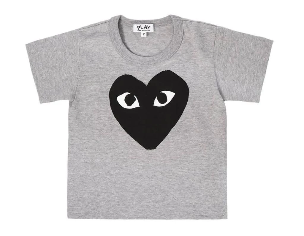 商品Comme des Garcons|Kids Big Heart Print Short Sleeve T-shirt,价格¥331,第1张图片