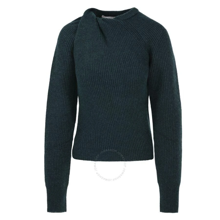 商品Stella McCartney|Ladies Forest Green Cashmere Knit Jumper,价格¥1566,第1张图片