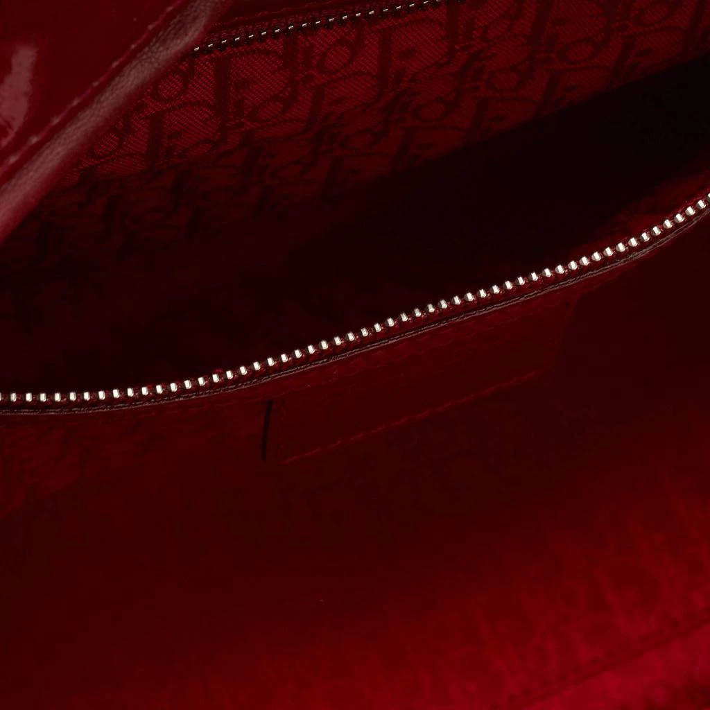 Dior Red Cannage Patent Leather Large Lady Dior Tote 商品