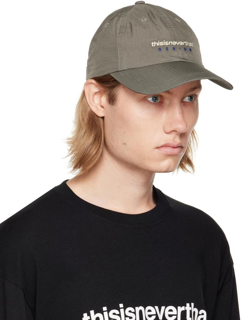 商品thisisneverthat|Taupe DSN Logo Cap,价格¥122,第2张图片详细描述