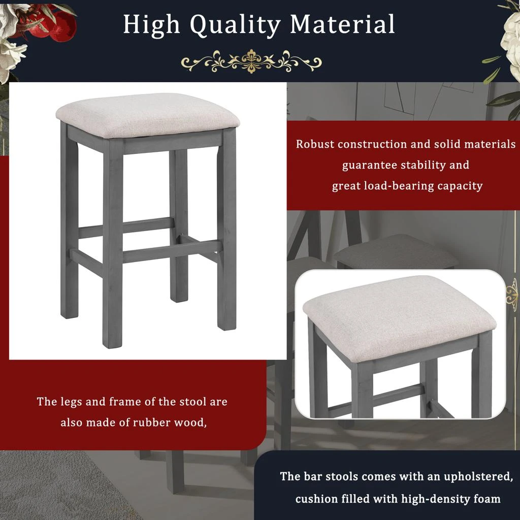 Dining and Kitchen Set in Rubberwood 商品