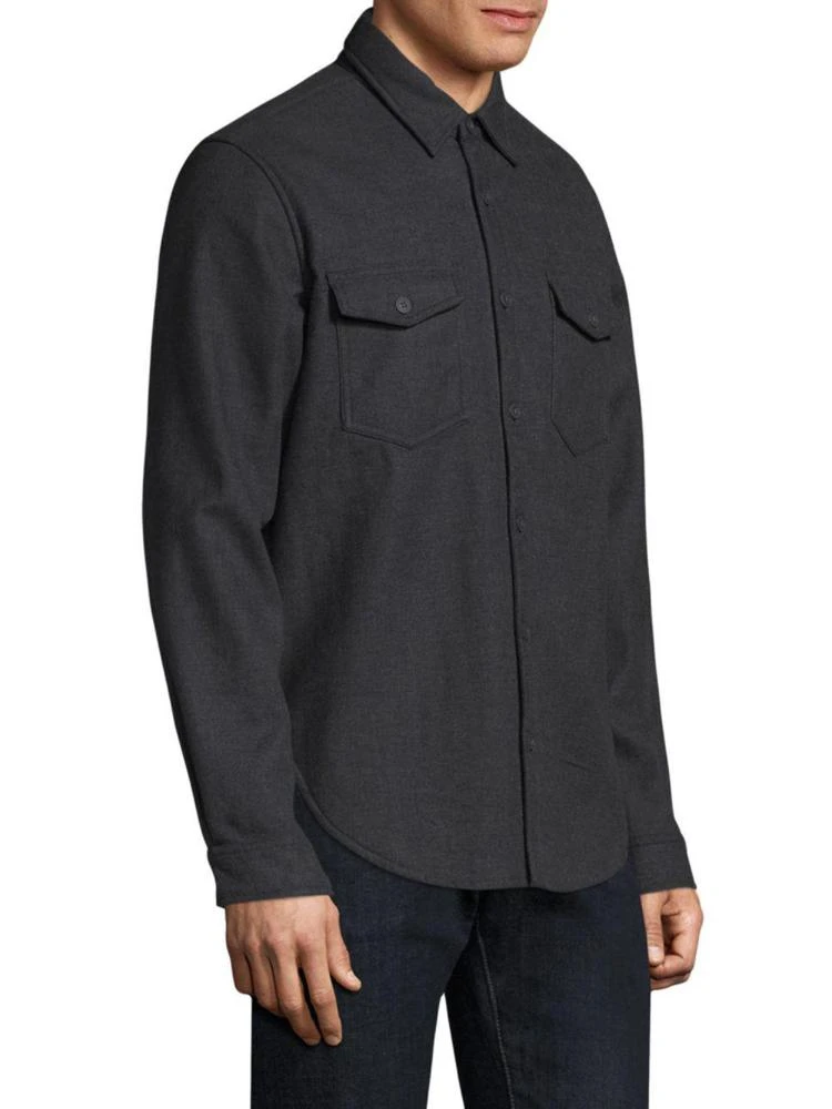 商品Barbour|Collared Cotton Button-Down Overshirt,价格¥1477,第3张图片详细描述