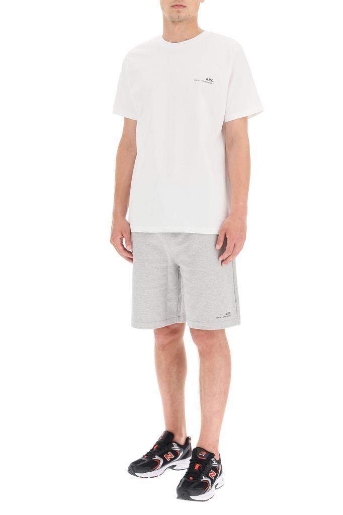 商品A.P.C.|LOGO PRINT SHORTS,价格¥814,第4张图片详细描述