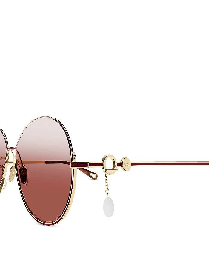 商品Chloé|Women's Round Sunglasses, 61mm,价格¥4433,第4张图片详细描述