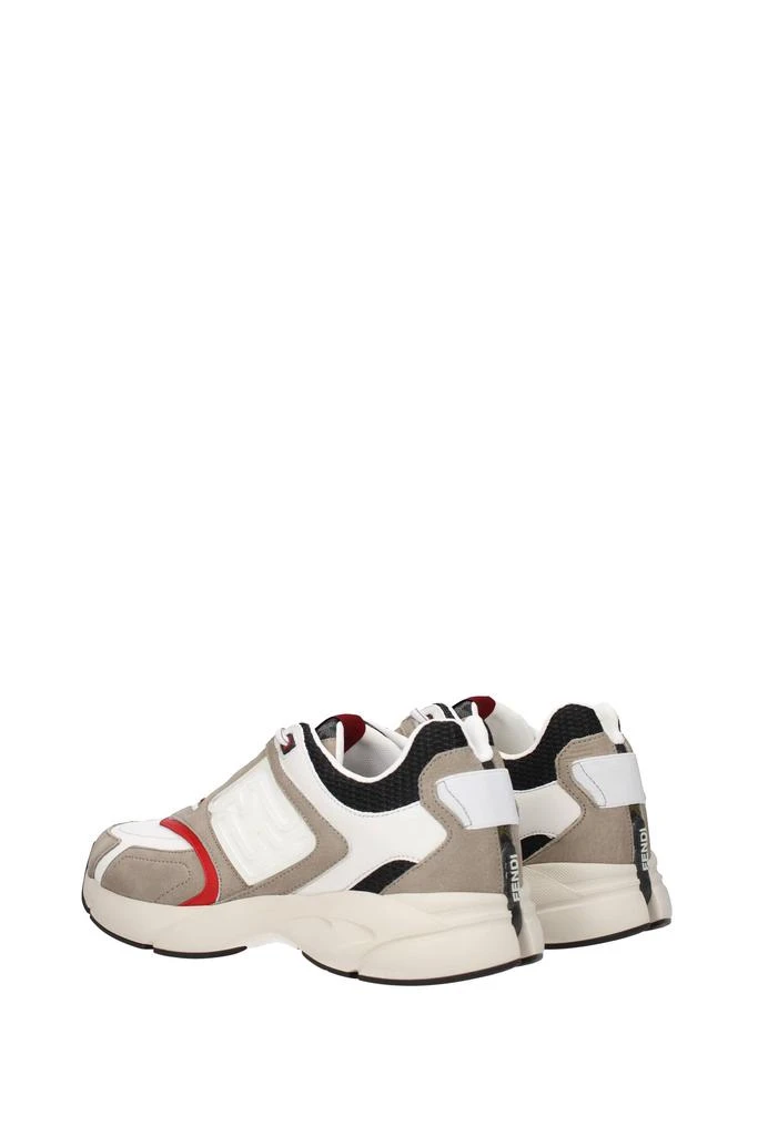 商品Fendi|Sneakers faster Fabric White Mud,价格¥5854,第4张图片详细描述