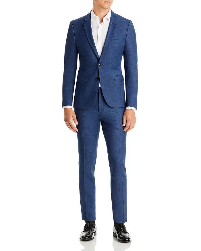 商品Hugo Boss|Arti Extra Slim Fit Blue Birdseye Suit Jacket,价格¥3266,第2张图片详细描述