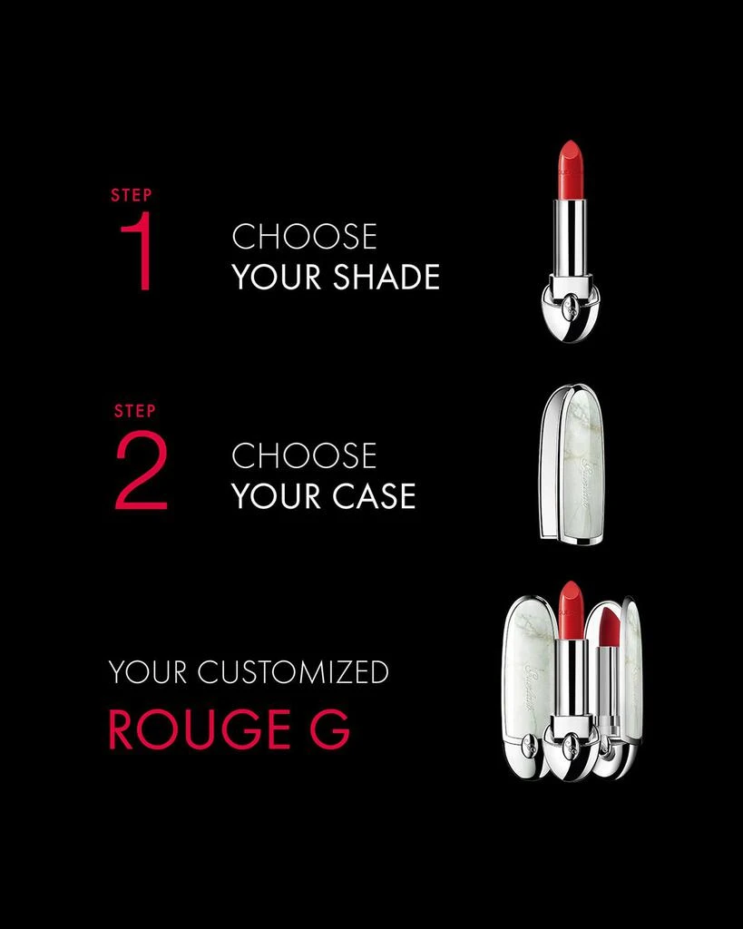 商品Guerlain|Rouge G Customizable Lipstick Case,价格¥171,第2张图片详细描述