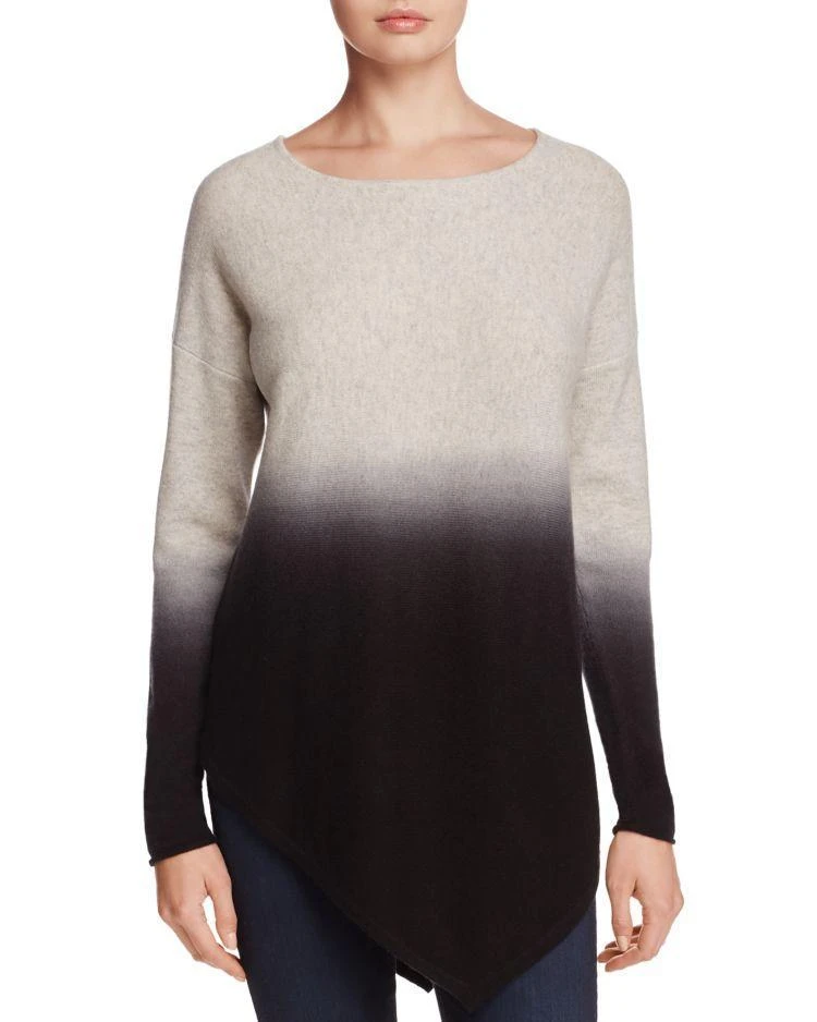 商品Bloomingdale's|C by Bloomingdale's Cashmere Dip-Dye Asymmetric Sweater - 100% Exclusive ,价格¥587,第1张图片