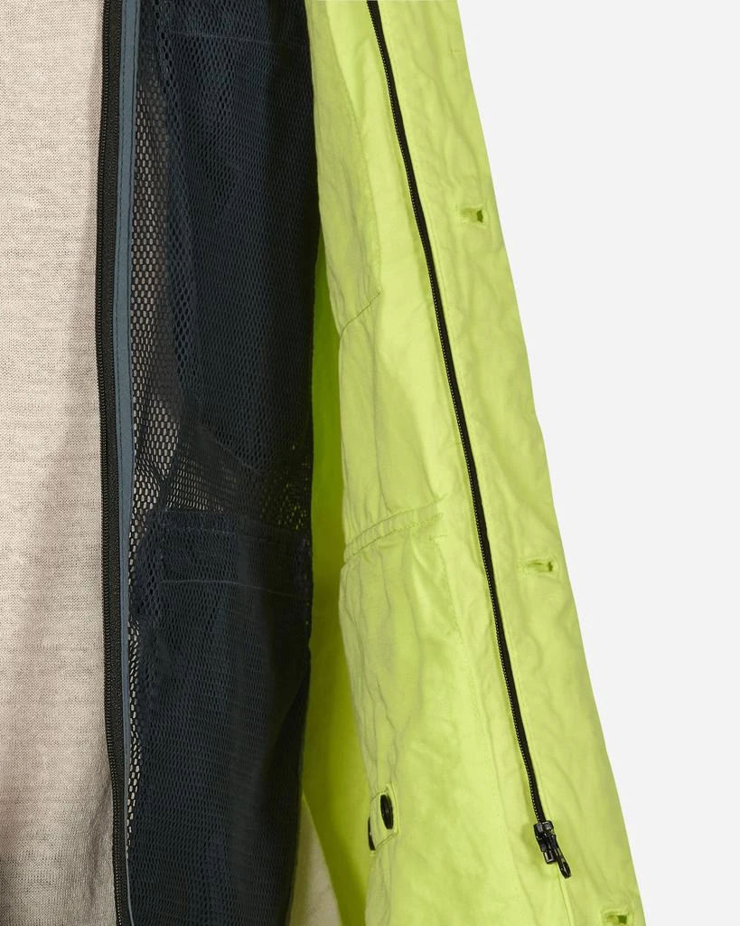 TELA COTONE LINO FIAMMATO-TC Garment Dyed Shortsleeve Jacket Yellow 商品