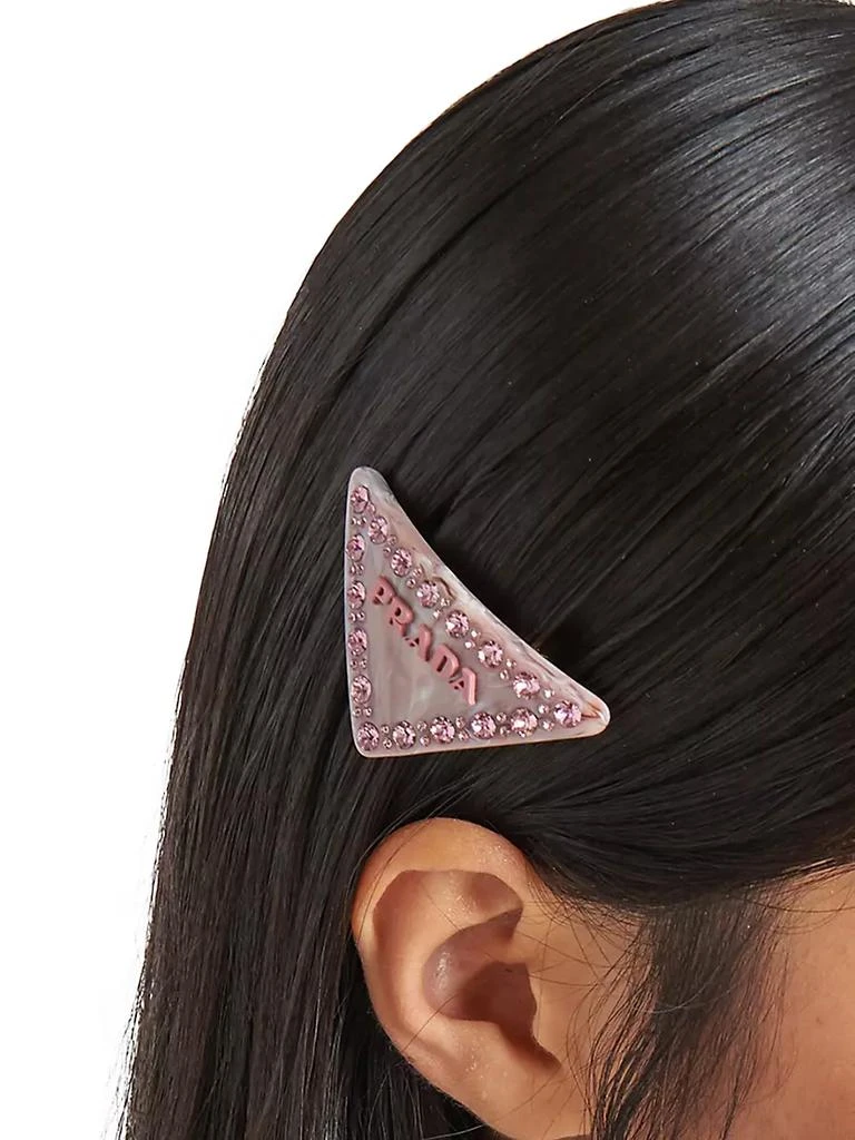 商品Prada|Plexiglass Hair Clip,价格¥3543,第2张图片详细描述