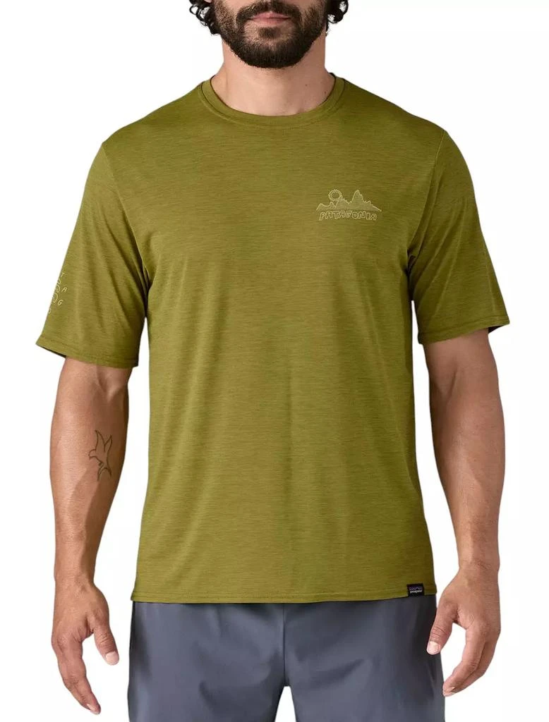 商品Patagonia|男士圆领短袖T恤 吸湿排汗,价格¥455,第1张图片