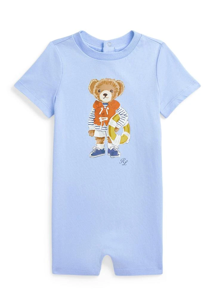商品Ralph Lauren|Baby Boys Cotton Jersey Shortall,价格¥166,第1张图片
