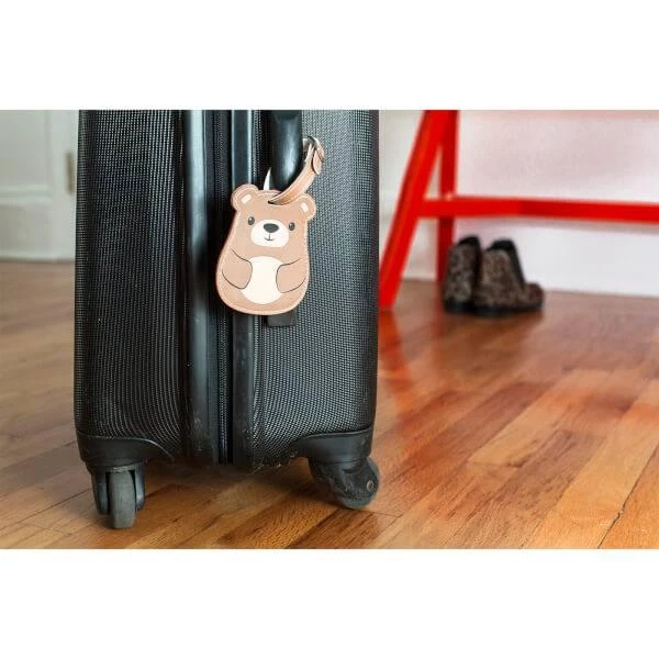 商品Kikkerland|Bear Luggage Tag,价格¥84,第1张图片