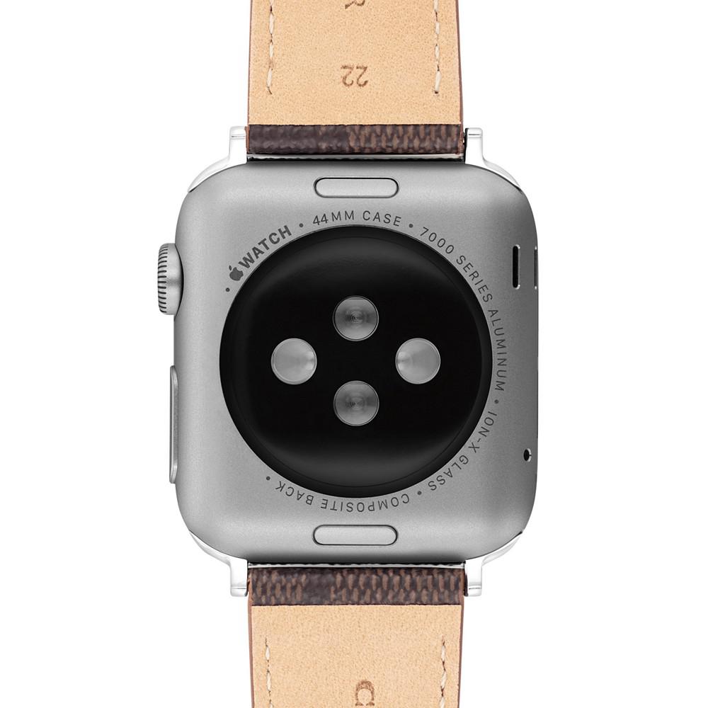 Mahogany Canvas 42/44/45mm Apple Watch® Band商品第2张图片规格展示