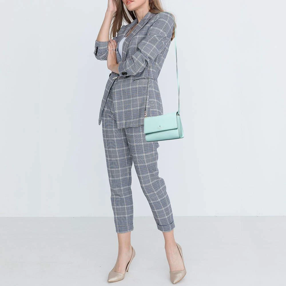 商品Kate Spade|Kate Spade Mint Green Leather Cameron Street Arielle Crossbody Bag,价格¥1052,第2张图片详细描述