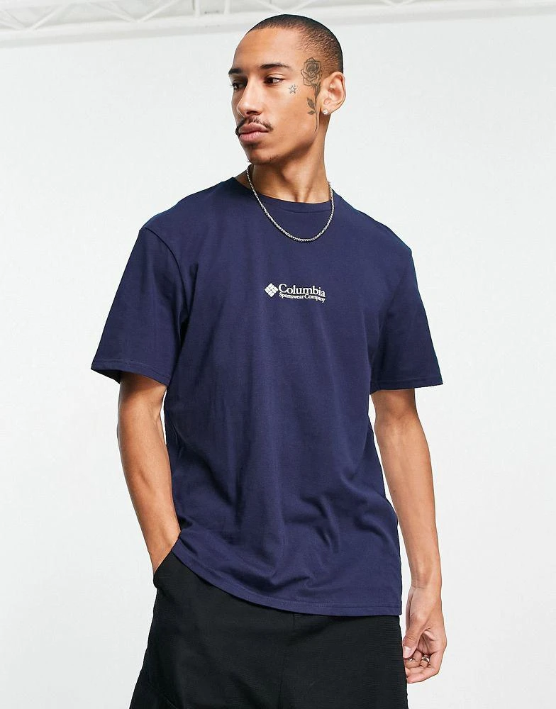 商品Columbia|Columbia CSC Basic Logo t-shirt in navy,价格¥148,第1张图片