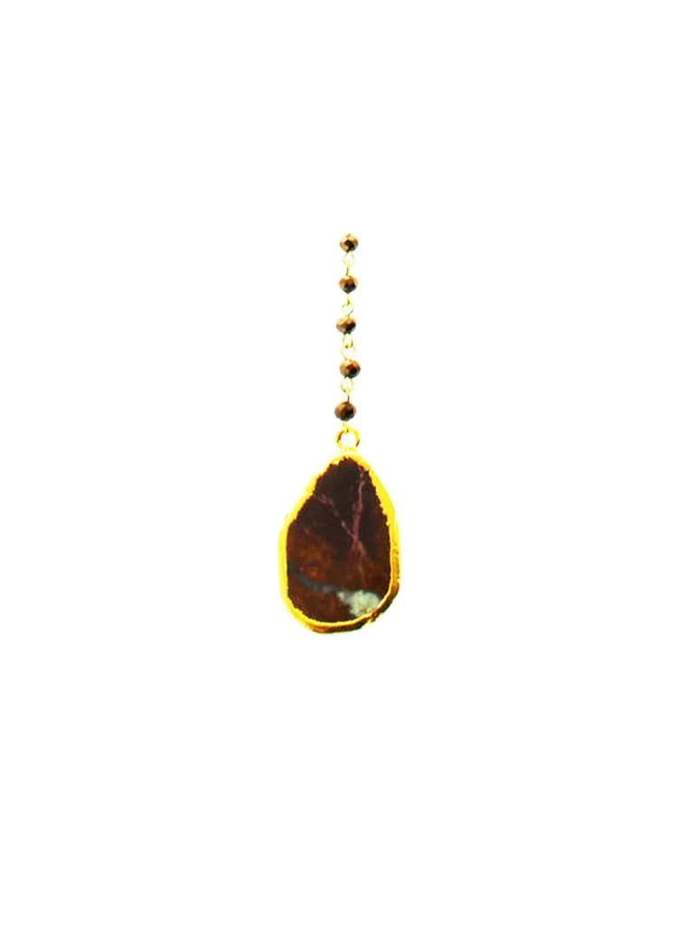 商品Panacea|Crystal Beaded Druzy InchYInch Necklace,价格¥438,第3张图片详细描述
