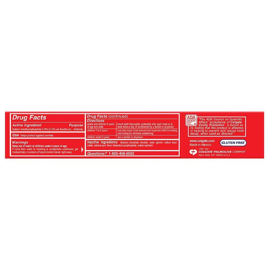商品Colgate|Toothpaste with Fluoride Great Regular, Twin Pack,价格¥40,第2张图片详细描述